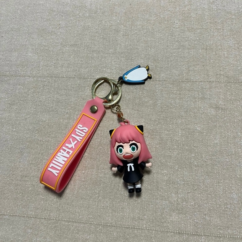 Pink and Black Key Holder